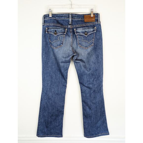 Big Star Denim Jeans Remy Bootcut Low Rise Western Y2K Boho Blue Size 28 - Picture 4 of 13